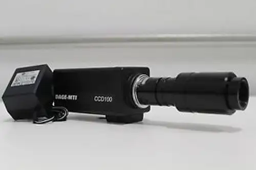 Dage Mti Black Ccd100Ccd-100S Viewing Camera With 207633-01 1/3 Lens