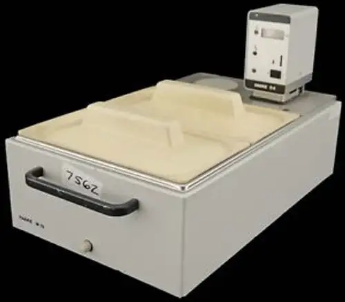 Thermo Haake W19 Stainless Water Bath W/000-7757 D8 Immersion Heated Circulator