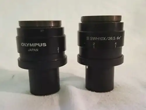 Olympus Swh10X-H / 26.5 Paire d'oculaires super grand champ pour microscope