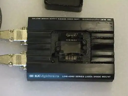 Ilx Lightwave Ldm-4980 Series Laser Diode Mount With 2 Cables
