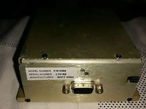 Jdsu 21012386 Rev 001 Controlador Láser Con Adaptador 2103882 Rev.0