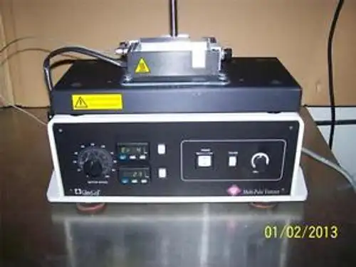 Glas-Col Multi-Pulse Vortexer 107A 2-Place Rotator Heater Stirrer Vortexer