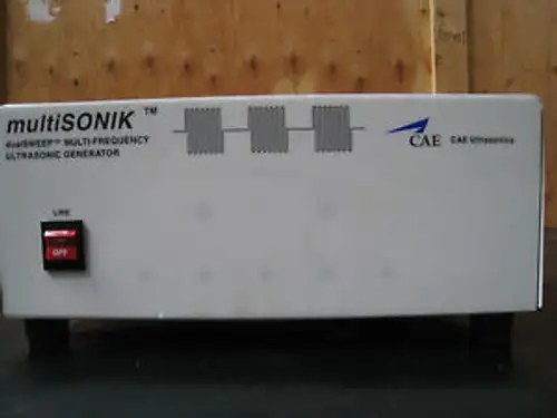 Multisonik Cae Ultrasonic Generator Msg-18T-208V-Clm W/ Master Control Unit