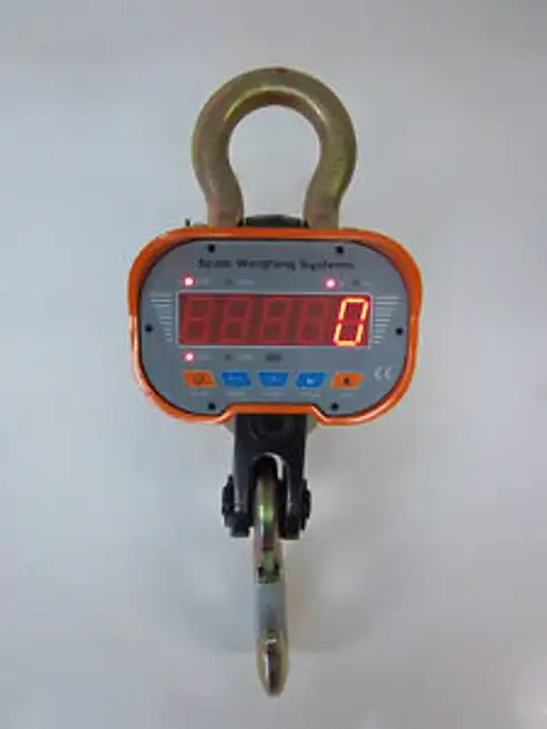 Sws-7911 10 000 X 5 Lb Digital Hanging Crane Scale With Remote