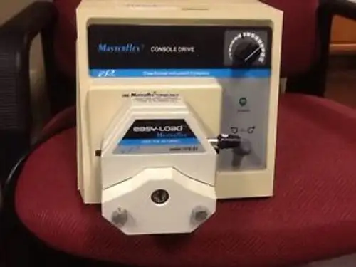 Cole Palmer Masterflex-Konsolenantrieb Modell 7520-40 mit Kopf 7518-02.