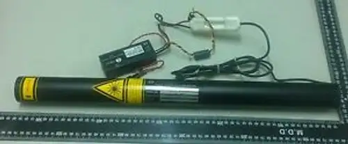 Reo Lhgp-0151-Ns 543Nm Cylindrical Helium-Neon Laser 1.5Mw W/ Powew