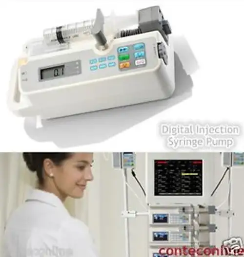 New Contec Digital Injection / Syringe Pump Perfusor Compact Pump Sk-500I