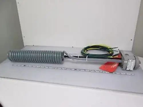 New Process Technology Hx3-208-27X-Pt-I-X120 Ptfe Immersion Heater 208Vac 3Kw