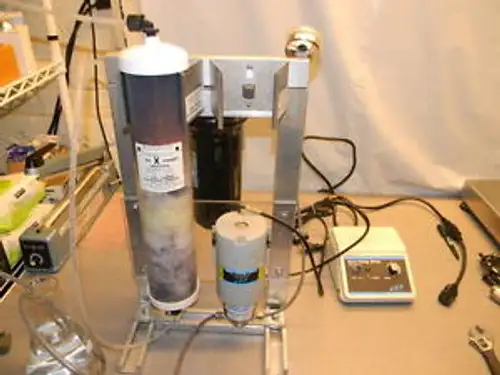 Water Purification System W Cole Parmer 75211-22 And 75211-21 2 Filters Stand