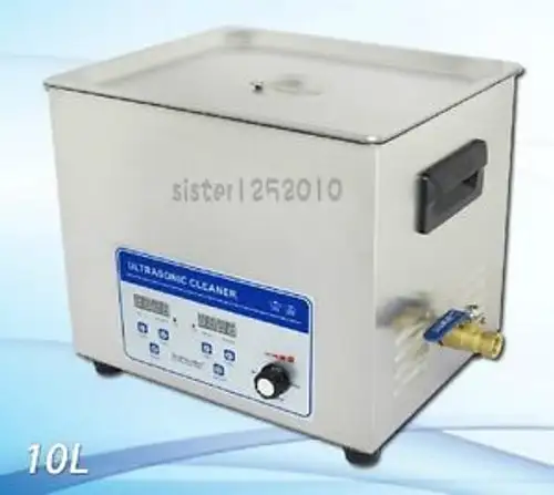 Ac110V Ultrasonic Power 96-240W Adjustable 10 Liters Digital Ultrasonic Cleaner