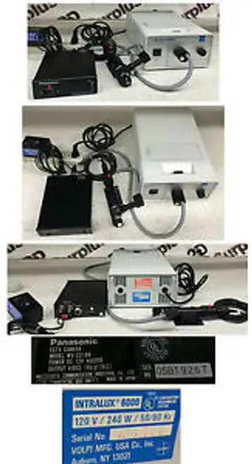 Volpi Intralux 6000 / Panasonic Wv-Cd1Bw Controller W/Camera