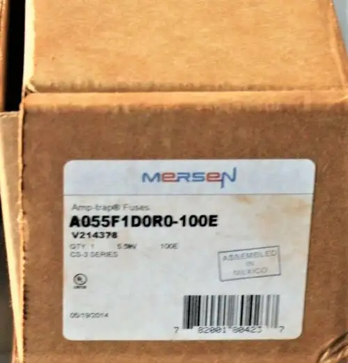 Ferraz Shawmut A055F1Doro-100E Cs-3 100E 5.5 Kv Amp-Trap Fuse Surplus