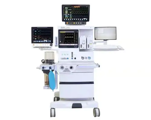 2019 type competitive price Digital Display Anesthesia machine S6100XS with CE and ISO Central Brake