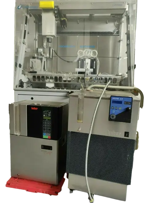 Chemspeed Accelerator SLT-100 Synthesizer Huber Polystat CC3 Unistat Tango