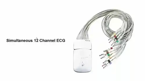 2019 iCV200S vhECG design portable bluetooth wireless 12 leads ECG machine