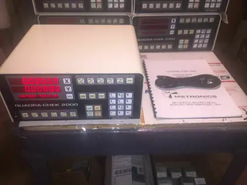 Refurbished Metronics QC-2200 DRO for sale by Original Metronics Distributor.
