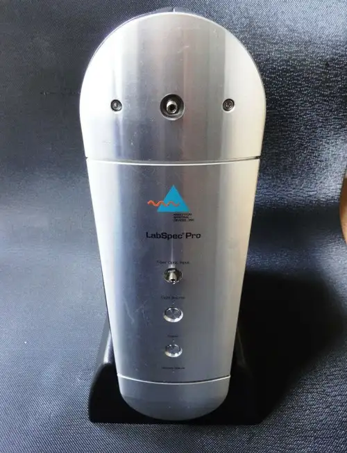 ASD Labspec Pro NIR SWIR spectrometer accesories laptop software 1000 - 2500nm