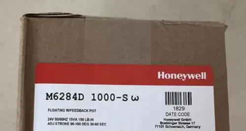 Honeywell M6284D 1000-S M6284D1000S