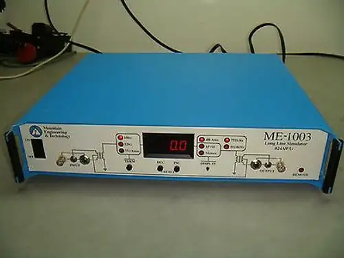 Mountain Eng Me-1003 Longt Line Simulator #Tq310