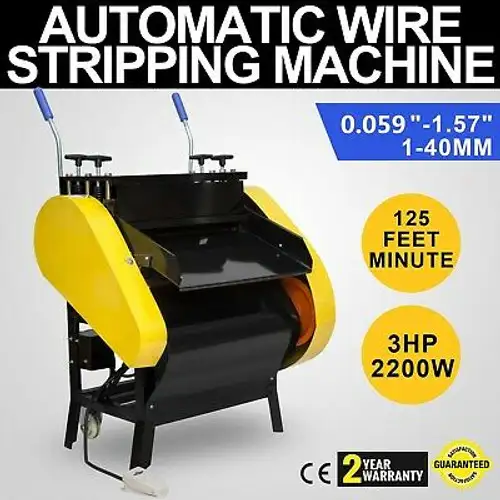 Wra40R Automatic Wire Stripping Machine With Reverse Strip Scrap Copper