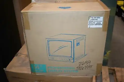 New Ntsc Cm-14Dna Ac 100-240V 50/60 Hz 14'' Professional Display System