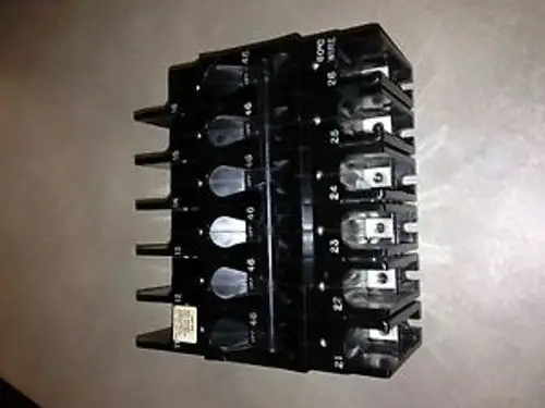 209-6-2601-622 Airpax Circuit Breaker 46A 6 Pole