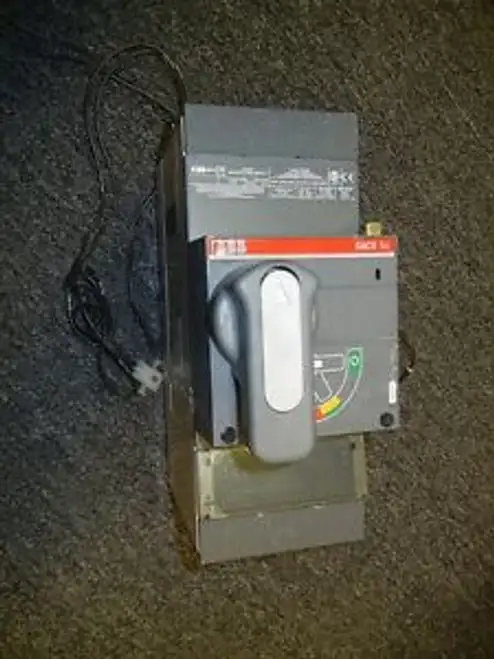 Abb Manual Motor Starters S4 Cat No M5-4 Motor Oper& S4H-D Auxiliatry Switch