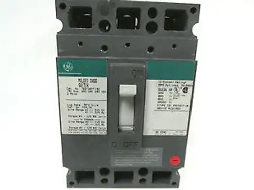 General Electric 150 Amp 3 Pole Molded Case Switch Ted136Yt150 ...... Vc-50