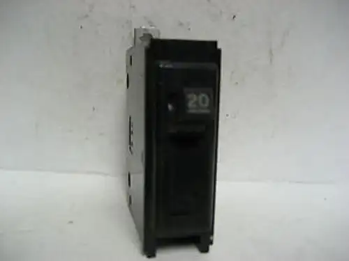 50-Westinghouse 20A 1 Pole Circuit Breaker Bab1020B Yj-23