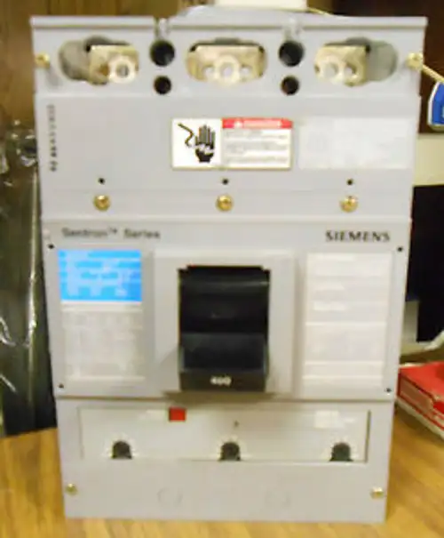 Siemens 400A Sentron Breaker Jd63F400 W/400A Trip .............. U-01A