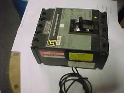 Square D 60A Fal32060 W/Shunt Trip Fal320601021 R-37A