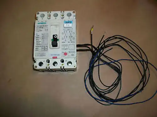 Siemens Circuit Breaker 3Vf3111-6Bu21-0Aa0 100 Amp W/ Shunt Trip