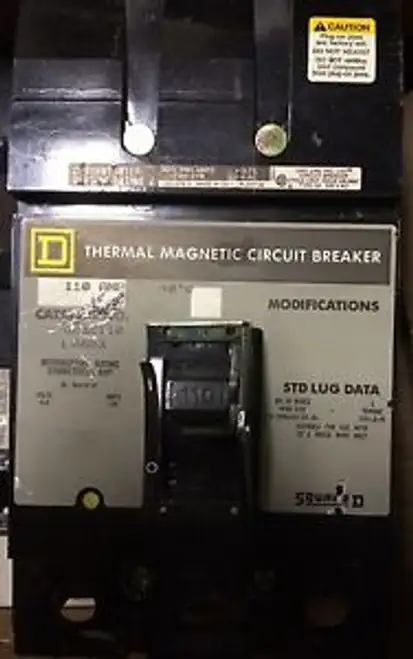Square D 110 Amp 3 Pole Circuit Breaker Q232110 C-100