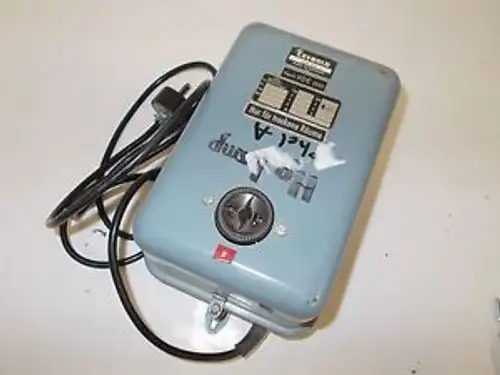 Vintage Leybold Made In Germany 451-24 120V To 240V Ac Step Up Transformer Works