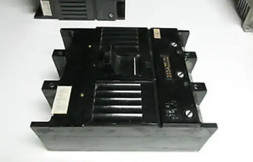 General Electric 3P 400A Circuit Breaker W/ 225A Trip Cat Tjk436F000 .. Wm-09B