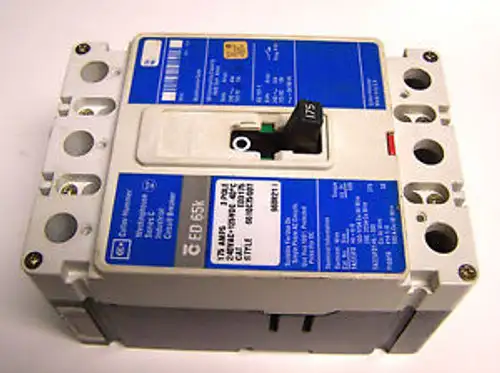 Cutler-Hammer / Westinghouse 175A 3P Circuit Breaker Cat Ed3175 ... Rr-57