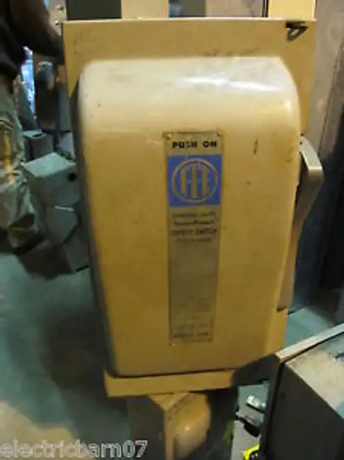 Ite Jn424 200 Amp 240 Volt Fusible Disconnect