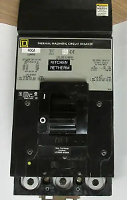Square D 400 Amp 3 Pole I-Line Circuit Breaker Lh36400 .............. Wh-70