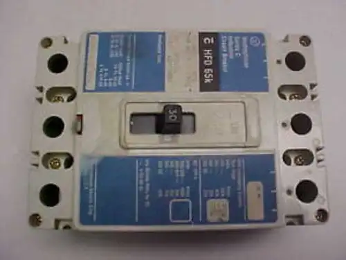 Westinghouse Industrial Breaker Hfd3030L Rr-69A