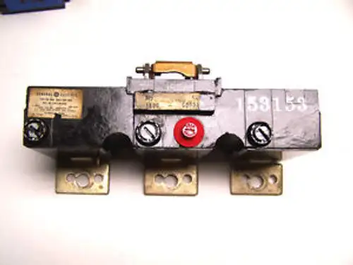 Ge Magnetic Trip Unit ... 400A ... 3P .. Tb43Tm56Gm ... Wj-47