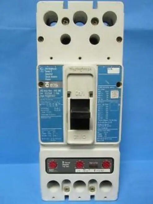 Westinghouse 3 Pole 250 Amp Jd3250F Circuit Breaker W/ 175A Trip ..... Vd-11