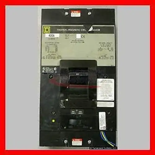 Square D Lal364001212-Lg Circuit Breaker 400 Amp Aux Sw