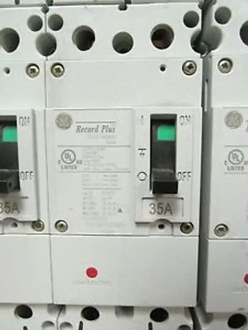 General Electric Record Plus Naval Breaker 35 Amp 2 Pole Fbv26Te035Rv .. Wi-126
