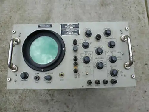Vintage Oscilloscope Os-41/U Modified Dumont Type 304 Ar Navy Military 115V 230V