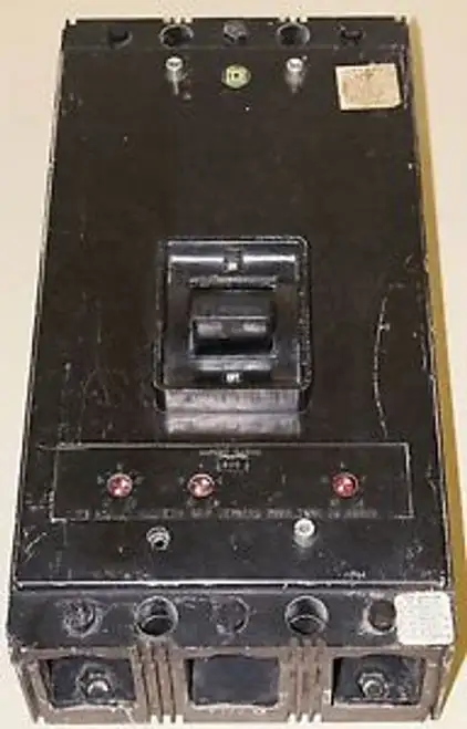 Square D 800 Amp Breaker A-335 Frame 3 Pole 600Vac 125/250 Vdc Type Ma