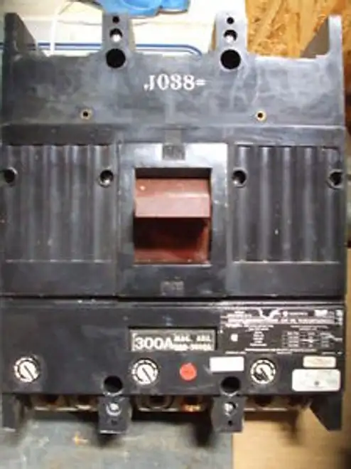 Ge Thjk436F000Mod.5 400A 3 Pole Breaker W/ Tjk436T300 Trip Unit