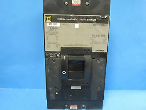 Square D 400 Amp 3 Pole Circuit Breaker Lal36400 .......... Va-10