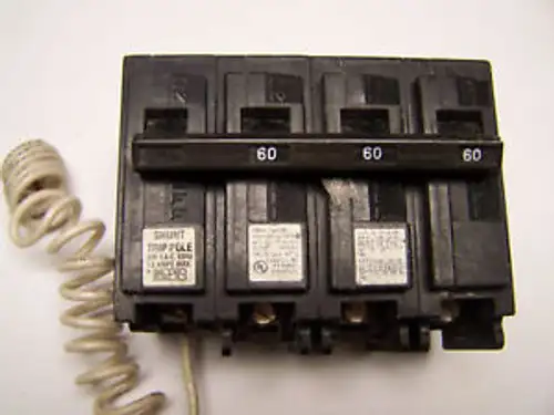 Siemens Ite B360H 60A 3P Breaker W/ Shunt H-46F