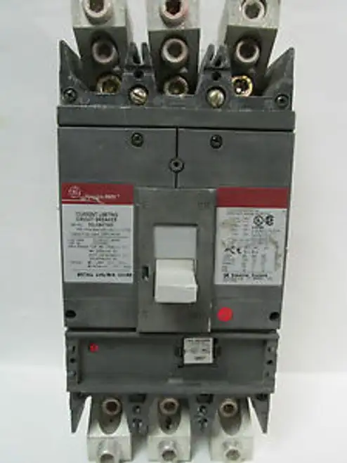 Ge Spectra Rms Sgla36At0400 3 Pole 400 Amp Breaker W/300A Rating Plug .. Va-09