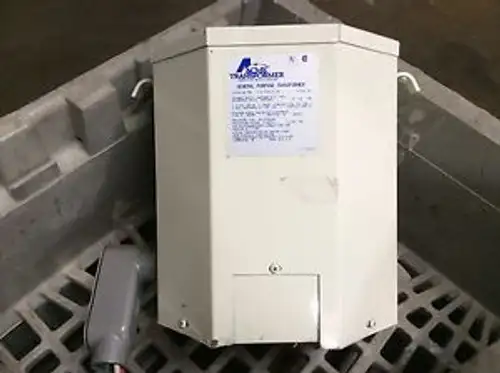Acme 7.5Kva Transformer Catt-2-53515-3S Pri-240/480V Sec-120/240V 1 Phase